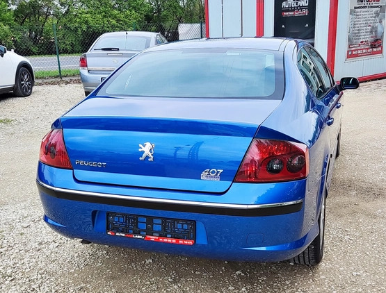 Peugeot 407 cena 11950 przebieg: 177000, rok produkcji 2004 z Wysokie Mazowieckie małe 466
